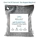 1 Pack 550G Natural Bamboo Charcoal Air Purifying Bag | Home & Car Air Freshener | Activated Charcoal Odor Eliminators for Closets, Bathrooms, Pet Areas, RV | Moisture Absorber | Closet Deodorizer