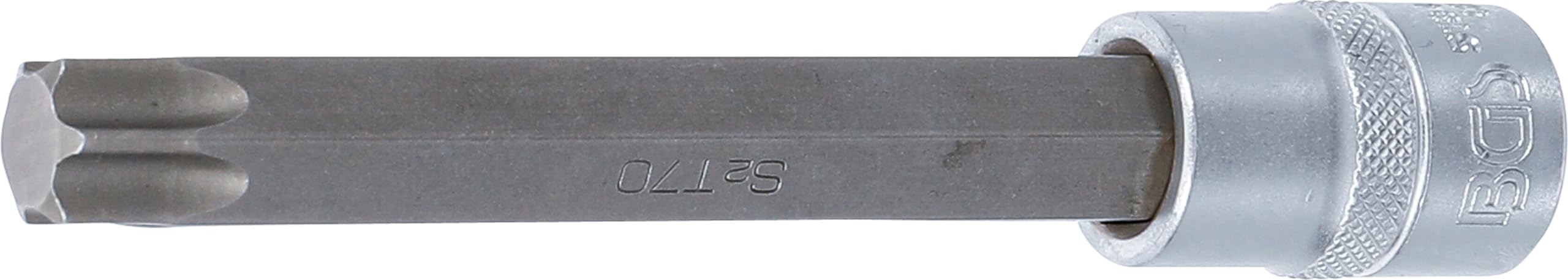 BGS 5184-T70 | Bit Socket | length 140 mm | 12.5 mm (1/2") Drive | T-Star (for Torx) T70