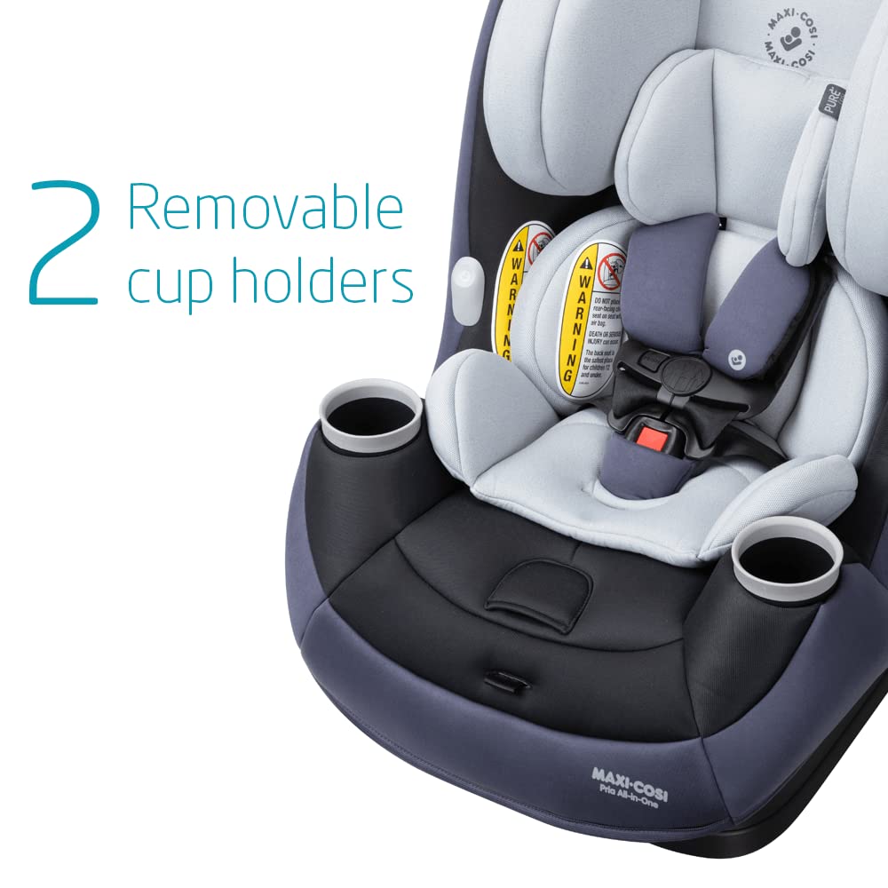 Maxi-Cosi Pria All-in-One Convertible Car Seat, Midnight Slate - Purecosi