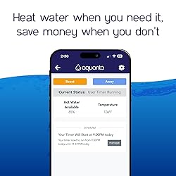 Aquanta Digital Water Heater Timer. WiFi Smart