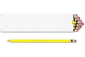 PRISMACOLOR COL-ERASE Pencil, Erasable Colored Pencils № 1279, 12 Pack, Yellow (20047)