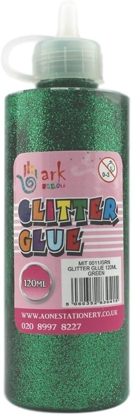 arkCRAFT 2 x Ark's Sparkling Glitter Glue-120ml (Ice blue)