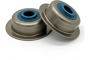 Street Sport Industries Valve Stem Seal - 2 Pack Valve Stem Seal For Honda GX120 GX160 GX200 GX168F 212cc Predator Engines - 5.5mm Valve Seals Replacement for 12209-ZH8-003, Fits 5.5HP 6.5HP 2KW 3KW