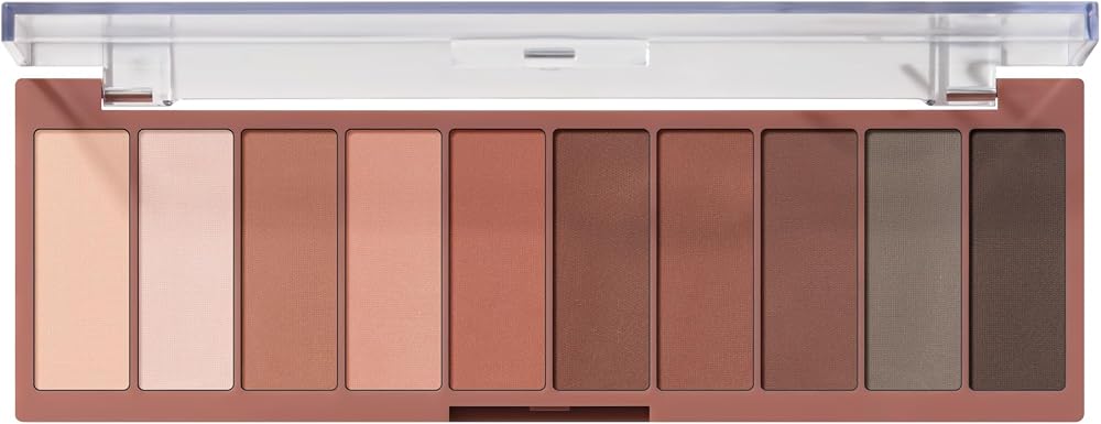 e.l.f. Perfect 10 Eyeshadow Palette Nude Mood Matte Shades 10</br>