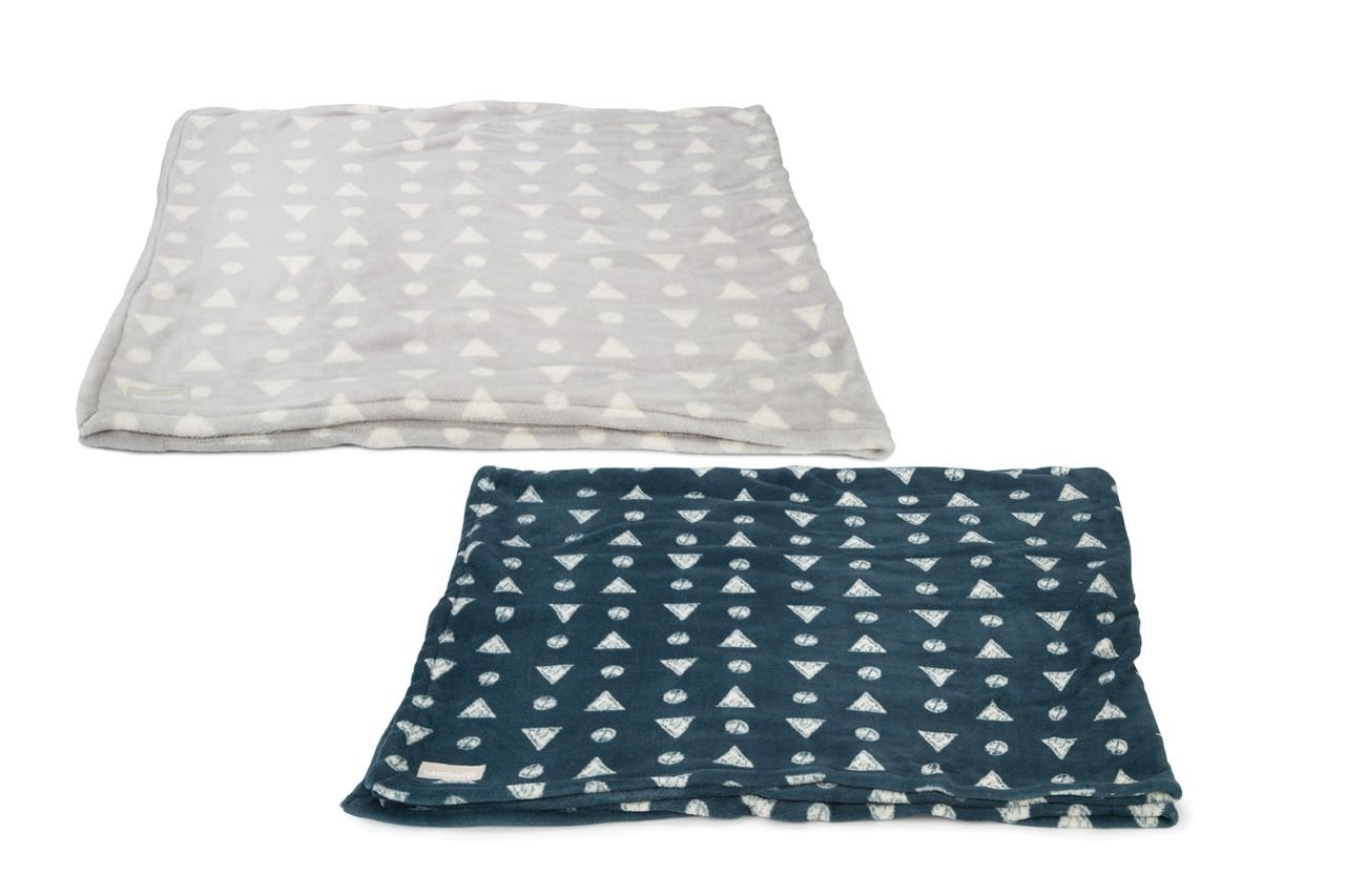 Beeztees K&Bz Bz Fleece Plaid Drapino Blue 150X125 900 g