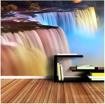 Xbwy Foto Fondos De Pantalla Cascada Paisaje Para Paredes 3 D