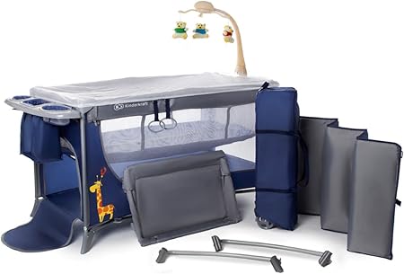 kinderkraft travel cot joy