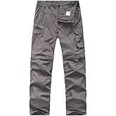 Boys Cargo Pants Kids' Hiking Quick Dry Lightweight Convertible Youth Waterproof Outdoor Camping Fishing Scout Pants