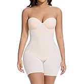 Slimers Strapless Shapewear Tummy Control: Strapless Body Shaper For Women With Built In Bra - Shapewear Bodysuit for Dress