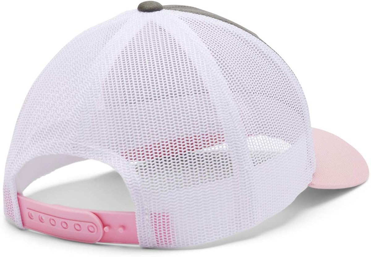 Columbia Kids' Little Boys' Snap Back Hat, Stone Green/Faux Pink, One Size: Clothing