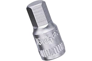 Genius Tools 232805 1/4" Dr. 5mm Hex Head Hand Socket