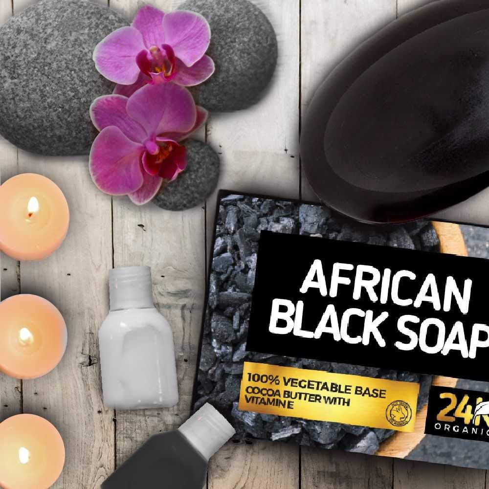 24k black soap