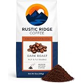 Rustic Ridge Coffee Dark Roast 12oz Drip Grind