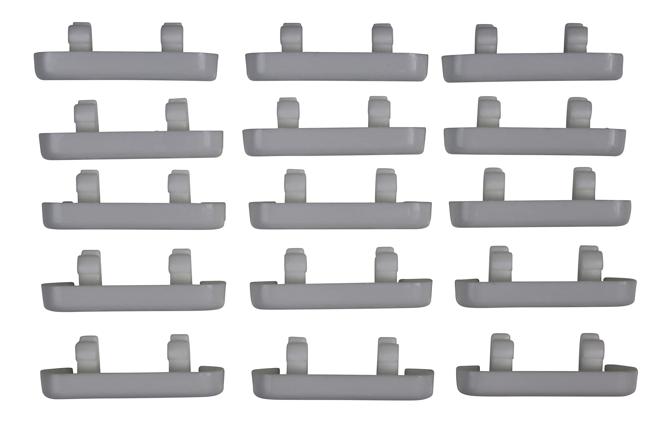Generic 15 x PVC Window Drain Caps Weep Hole Drainage Covers uPVC Double Glazing White