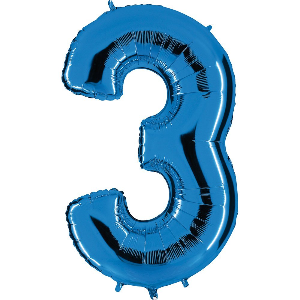 Grabo Number 3 Superloon Single Pack, Length- 40 Inch, Colour- Blue