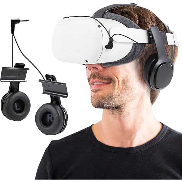 GEEKRIA VR In-Ear Headphones Compatible With Pico Neo