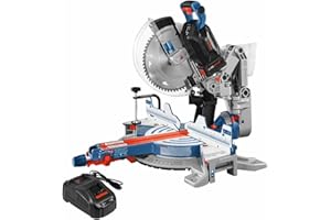 18V 12" -Bevel Glide Miter Saw Kit w/(1) 8.0 Ah Batt