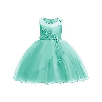 3-14 Years Girls Dresses Fancy Flower Pageant Party Australia | Ubuy