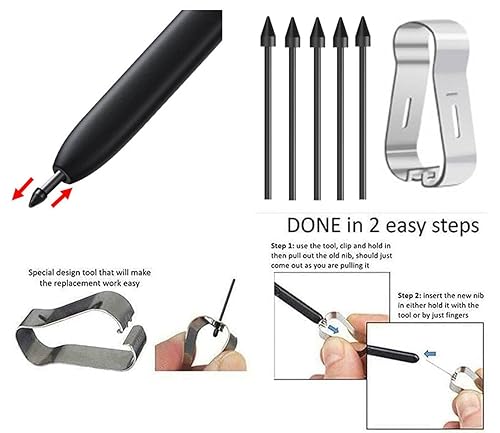 PCS OEM Soft S Pen Tips Compatible with Galaxy Tab S6/S6 Lite