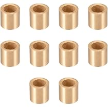 2 Brides Roulement CPJJ - Bronze Auto-Lubrifiant 10x12x12mm - Pour Équipement Industriel, Machines