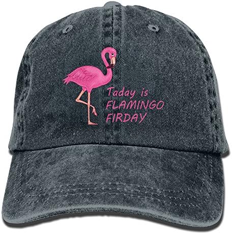 LLTL Today Is Flamingo Firday Washed Retro Cowboy Hat
