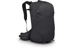 Osprey Sportlite 25L Lightweight Hiking Backpack for Men and Women, Dark Charcoal Grey, M/L
