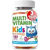 DR. MORITZ Kids Multivitamin Gummies - with Kids Vitamins A C D E B6 B12 Zinc & More- Complete Daily Support- Vegetarian & Non-GMO Multivitamins for Children (180 Count)