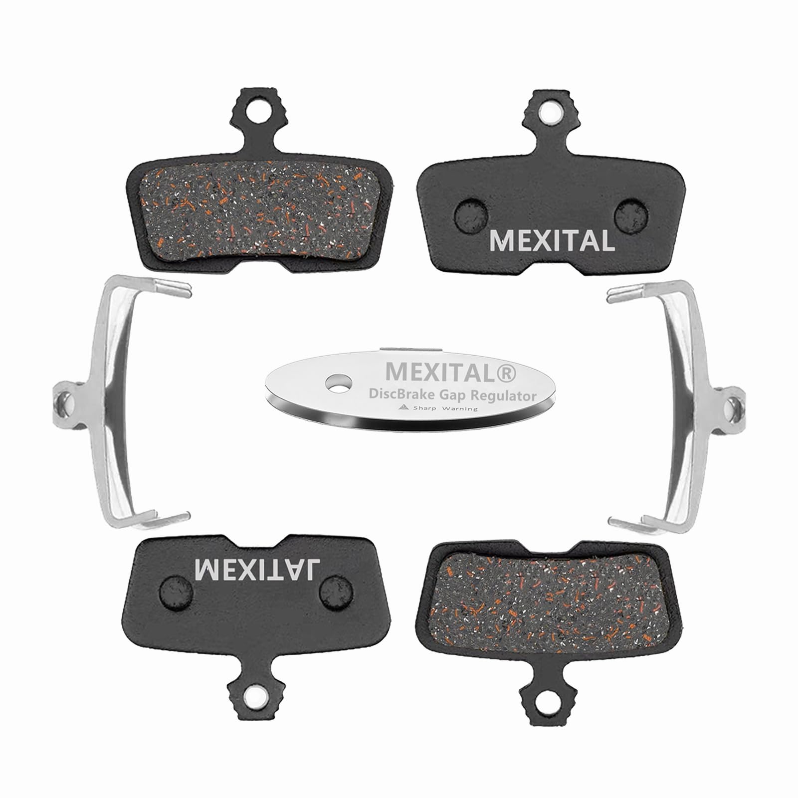 MEXITAL 2 pairs Disc Brake Pads fit for AVID CODE Code R (2011-2014) SRAM Guide RE Code Sattel Code RSC 2018 MXT12-2