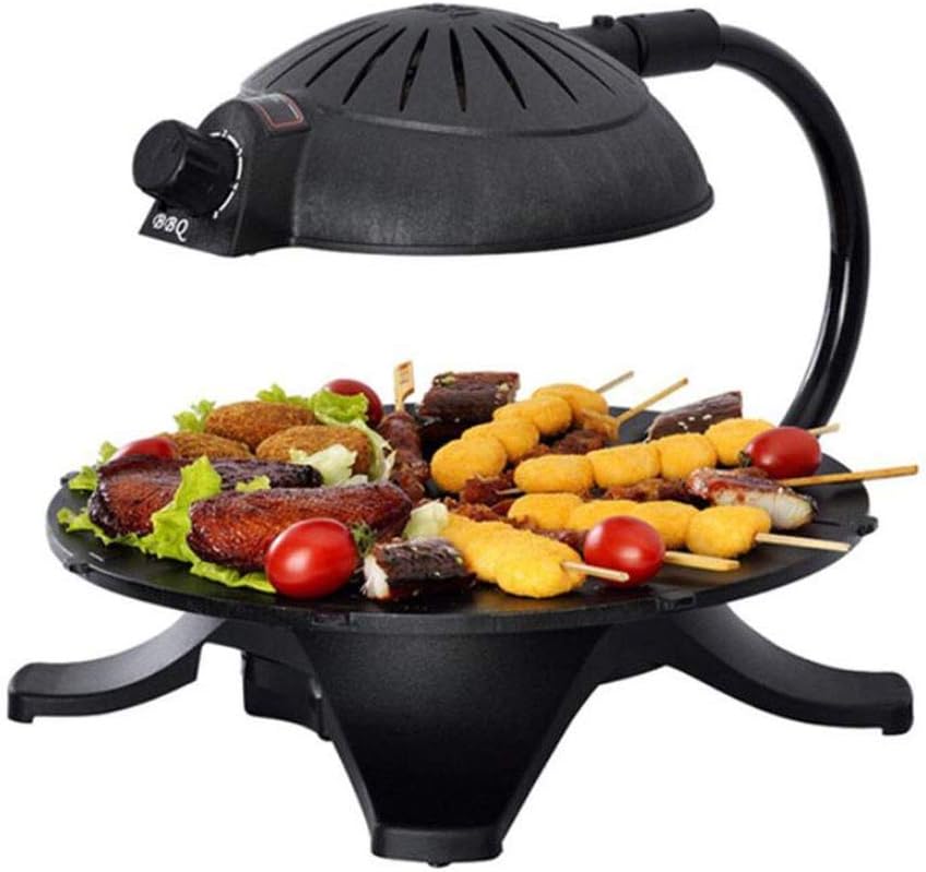 Review Electric Grill — Smokeless BBQ Infrared Electric Grill Roaster