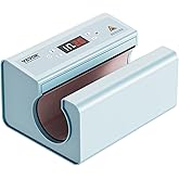 VEVOR Auto Tumbler Heat Press Machine, Automatic Rotation Full Print Mug Heat Press with Temp and Time Setting, Even Heating for 11-30oz Sublimation Tumblers, Mug, Cups (Light Blue)