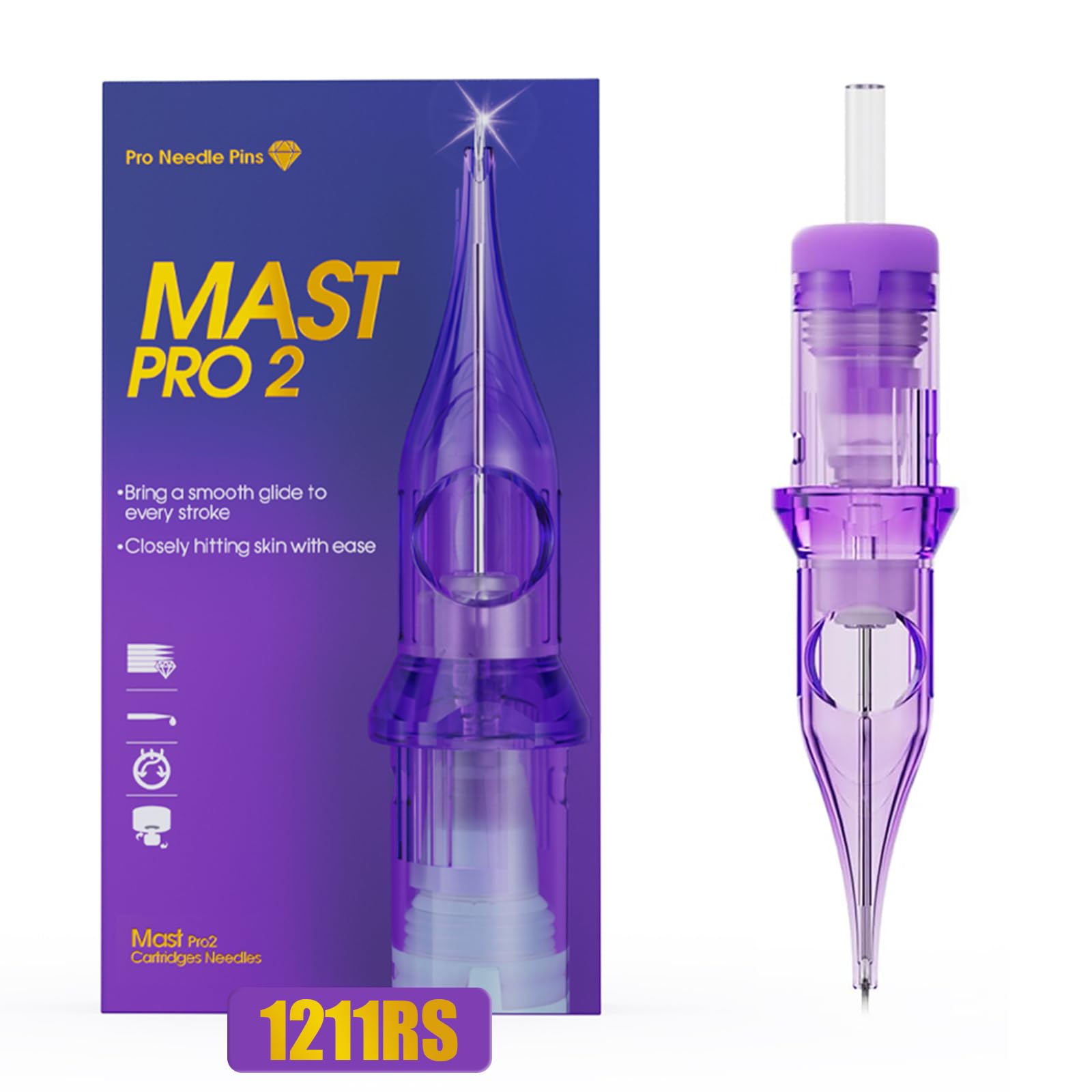 Mast Pro2 Tattoo Needles Cartridges, Pro Needles