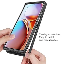 Kukoufey Case for Motorola Edge+ 2023 Case