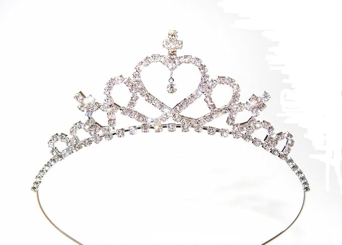 Amazon Co Jp 子供 ティアラ カチューシャ ティアラ 可愛い髪留めをセット It 001 服 ファッション小物