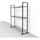 SOYDAN Yoga/Medicine/Stability/Exercise Ball Storage Rack, 3-Shelf Industrial Steel Yoga Ball Storage Holder Stand, Home/Gym Yoga Balls Organizer