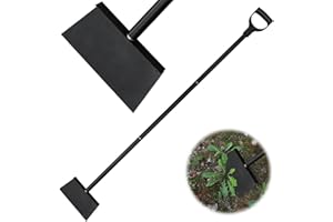 HRADHOL Multifunctional Garden Cleaning Shovel Heavy Duty Garden Scraper with 56" Adjustable Handle Flat Cleaning Shovel, Ice Scraper Shovel Garden Tool,Garden Scraper Flat Shovel for Outdoor Weeding Tool