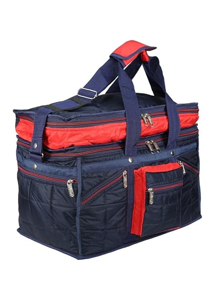 SuiDhaga 3D Double Decker Travelling Bag 19 Inches (Dimension: 46 * 28 * 37 cm)