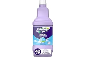 Swiffer WetJet Multi-Purpose Floor and Hardwood Liquid Cleaner Solution Refill, Open Window Fresh Scent, 1.25 l