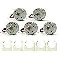 EUDAX 5 Pcs Mini Generator Motors 3V-12V DC Motor Electric Motor for DIY Toys Wind Turbine Hand Cranked Power Generator Model