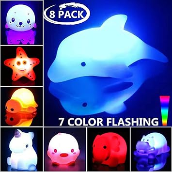 light up toys for bath