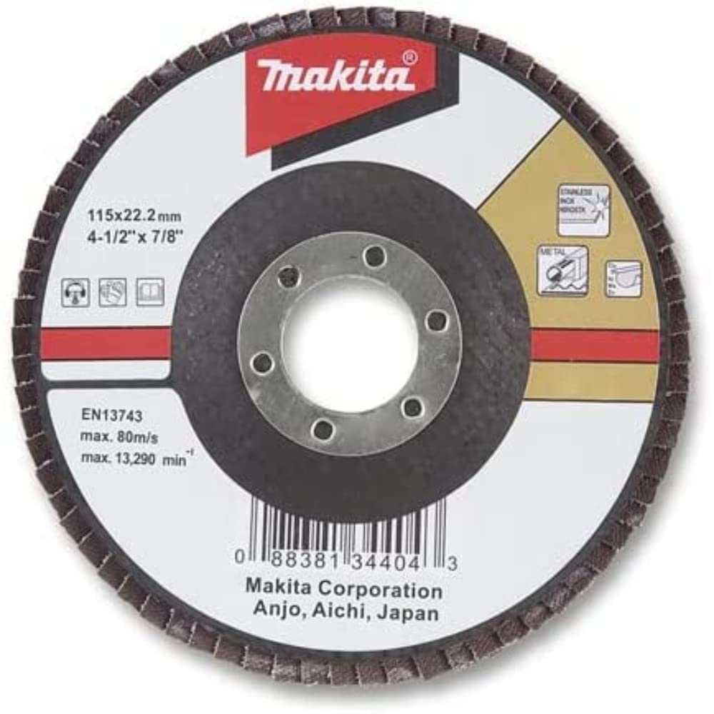 Makita D-27458 Flap Disc - Zirconia Aluminium