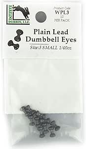 Hareline Lead Dumbbell Eyes