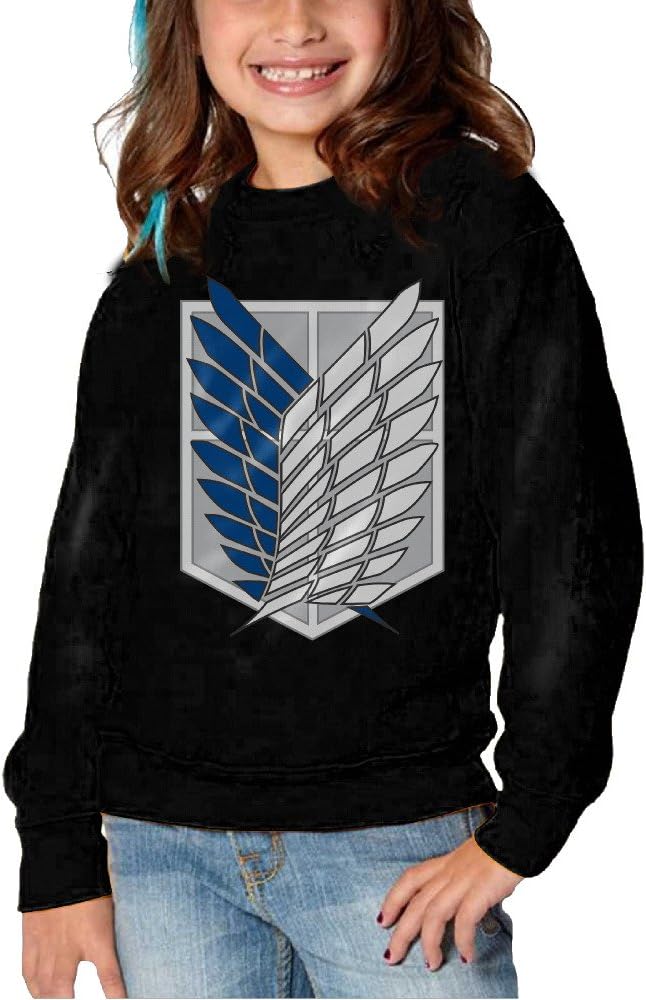 Toddler/Kids Attack On Titan Survey Corps Symbol Long Sleeve Pullover