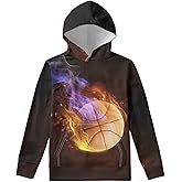 JEOCODY Hoody Sweatshirt wiht Hood Hoodie S-XL Size for 6-14 Years old Boys and Girls Primary School Student