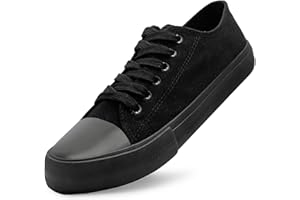 LIFESPELL Unisex Low Top Lace Up Casual Canvas Shoes for Women and Men, Comfortable Lightweight Classic Fashion Sneakers Popular 2025, Zapatillas Casual De Lona De Moda para Hombre Y Mujer