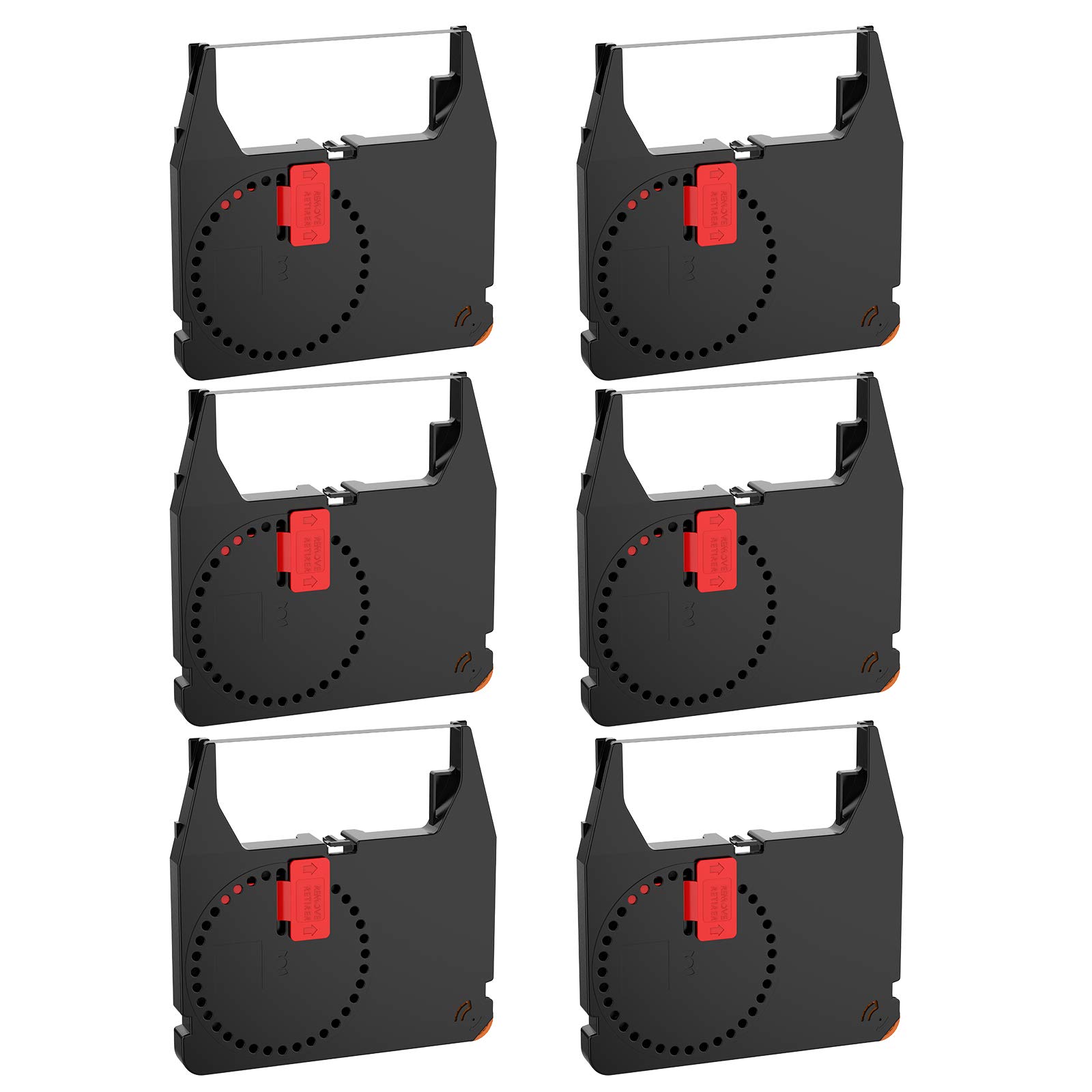 Photo 1 of BIGGER Compatible Correctable Ribbon Replacement for Porelon 11463 IBM Wheelwriter 3, 5, 6 Correctable Mylar Typewriter Ribbon, Separately Sealed, 6-Pack