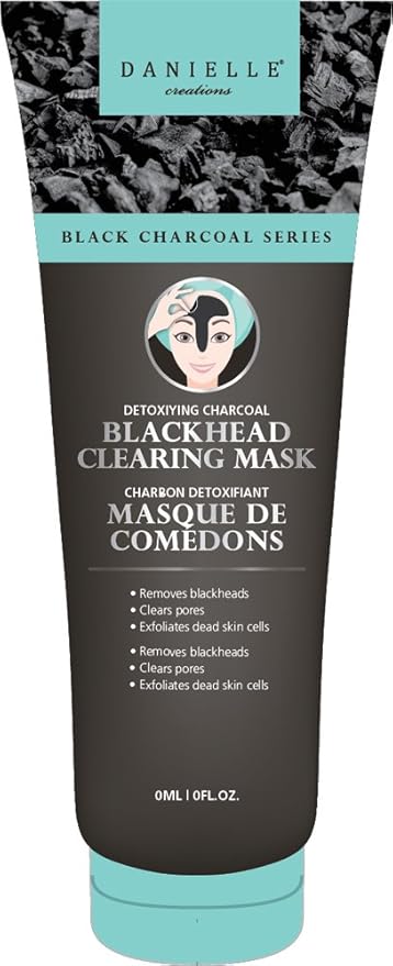 black charcoal mask