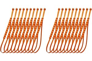 GATUIDA 20 Pcs Car Snow Chains Zip Tie for Tire Cable Snow Tire Chains s for Cars Snow s Cable s for s Snow es Snow s for s Ties