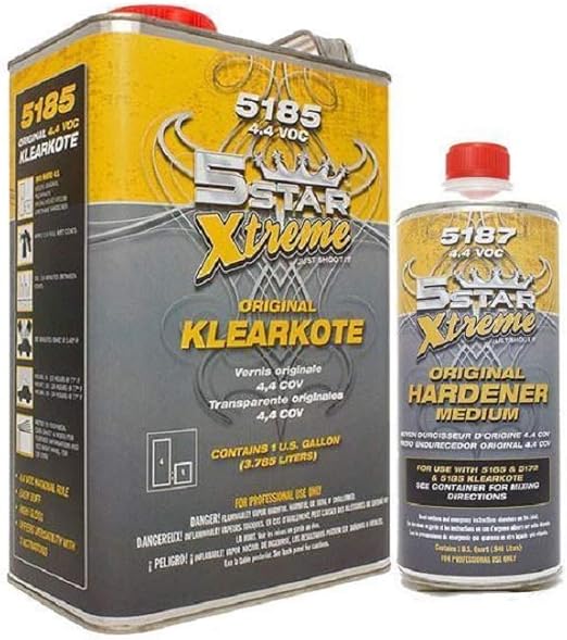5 Star Extreme Original Urethane Clearcoat 5185 w/Medium