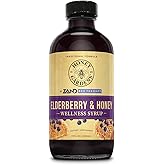 ZAND Elderberry & Honey Immune Syrup - Black Elderberry Syrup for Adults & Kids, Natural Throat Defense Wellness Supplement with Propolis & Organic Apple Cider Vinegar - 8 Fl Oz