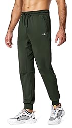 Hugut Men's Sweatpants Lightweight with Zipper